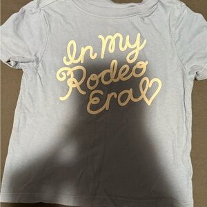Old Navy Gray Tee with Gold Script